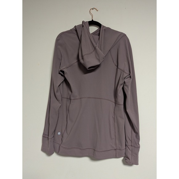 LULULEMON Women's 12 Every Journey Hoodie II Iced Iris FullAsymmetrical Zip Hood - Picture 7 of 11